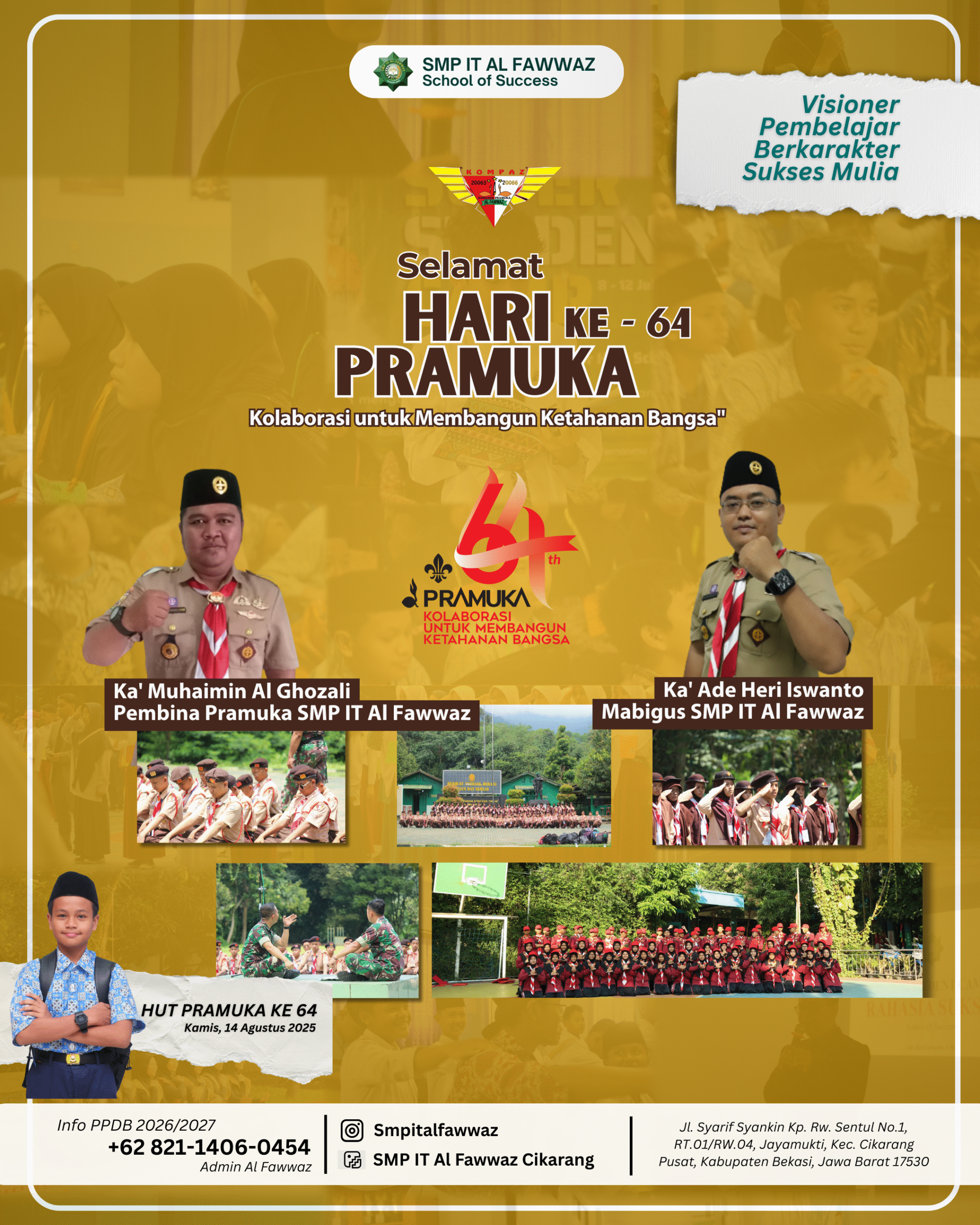 SMP IT Al Fawwaz Raih Prestasi Gemilang di Hari Pramuka ke-64