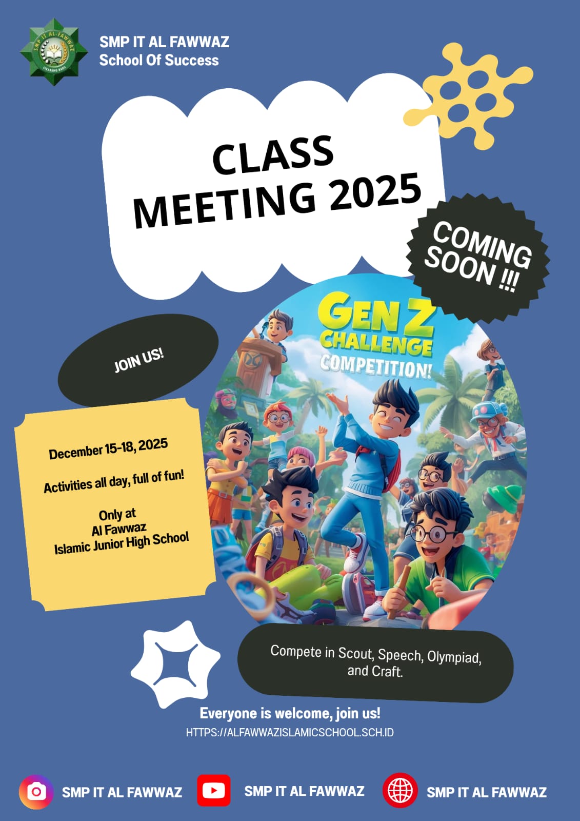 Class Meeting SMP IT Al Fawwaz 2025 Siap Dimulai!