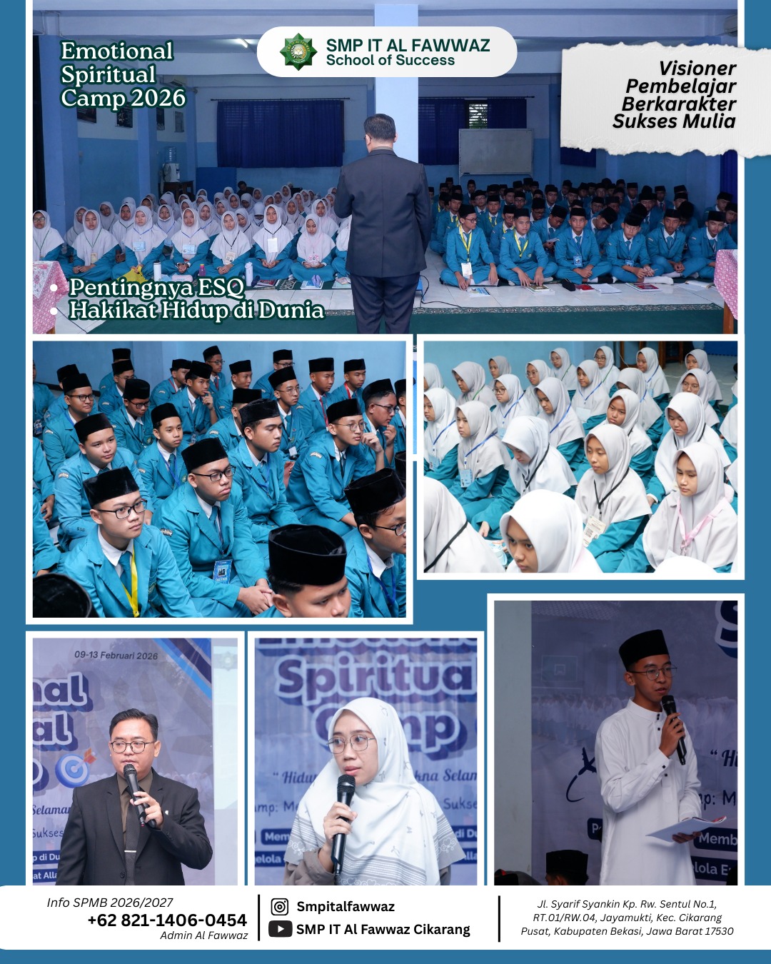 ESC 2026 SMP IT Al Fawwaz: Saat Hati Ditenangkan, Emosi Didewasakan, Iman Dikuatkan