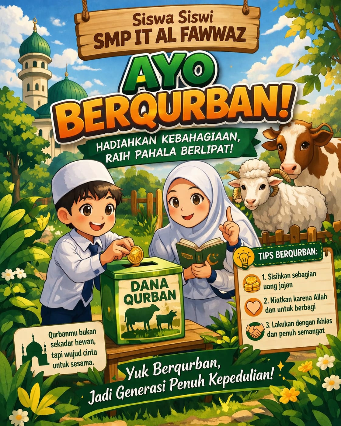 Ayo Berqurban dengan Celengan Qurban! Sisihkan Jajan, Raih Pahala Berlipat