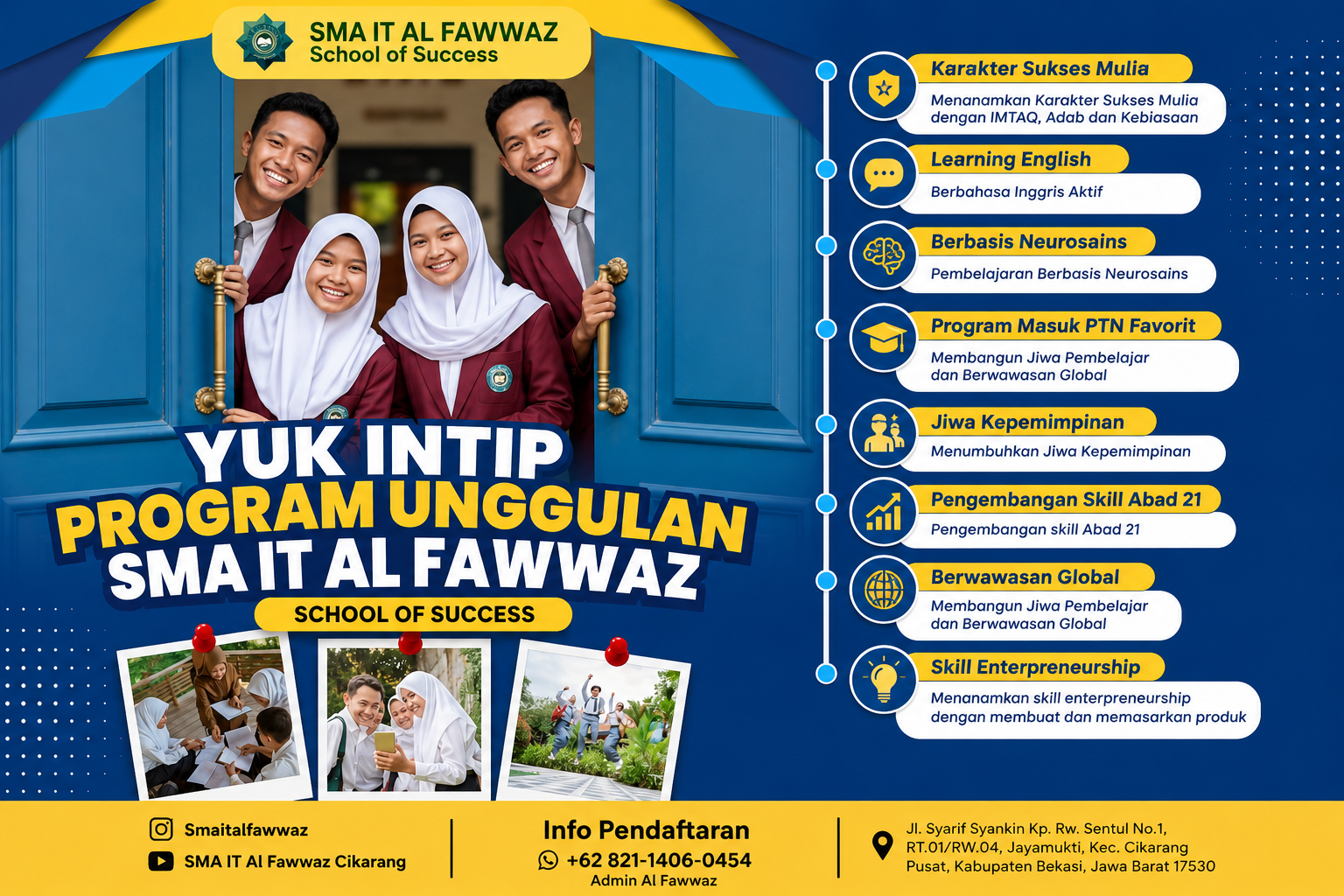 Yuk Intip Program Unggulan SMA IT Al Fawwaz, Sekolah Para Calon Pemimpin Masa Depan!
